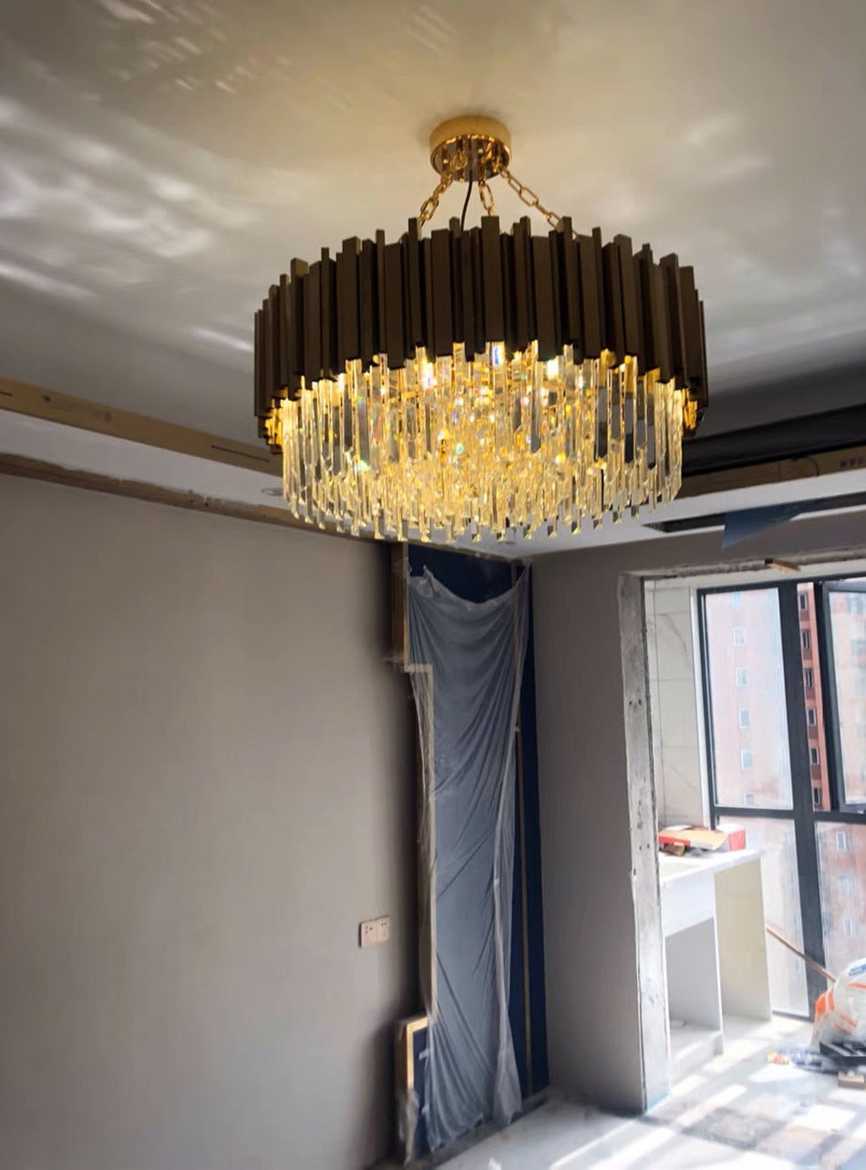 Ylk Sol Modern Crystal Chandelier