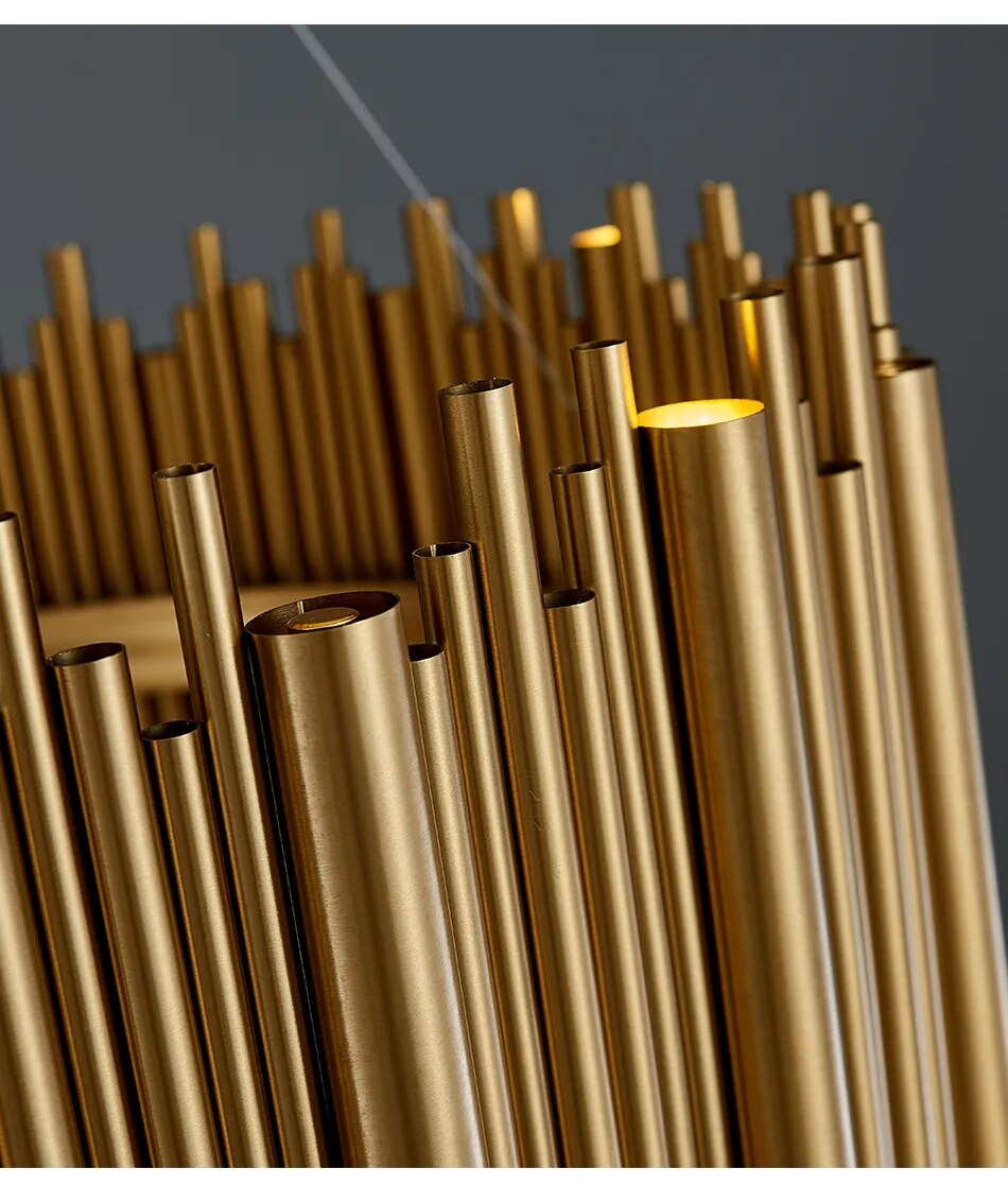 Ylk Chabe Gold LED Chandelier