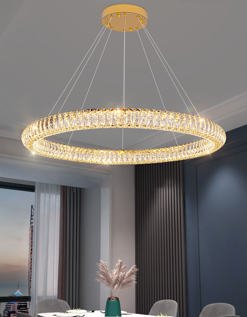 Ring Design LED Chandelier