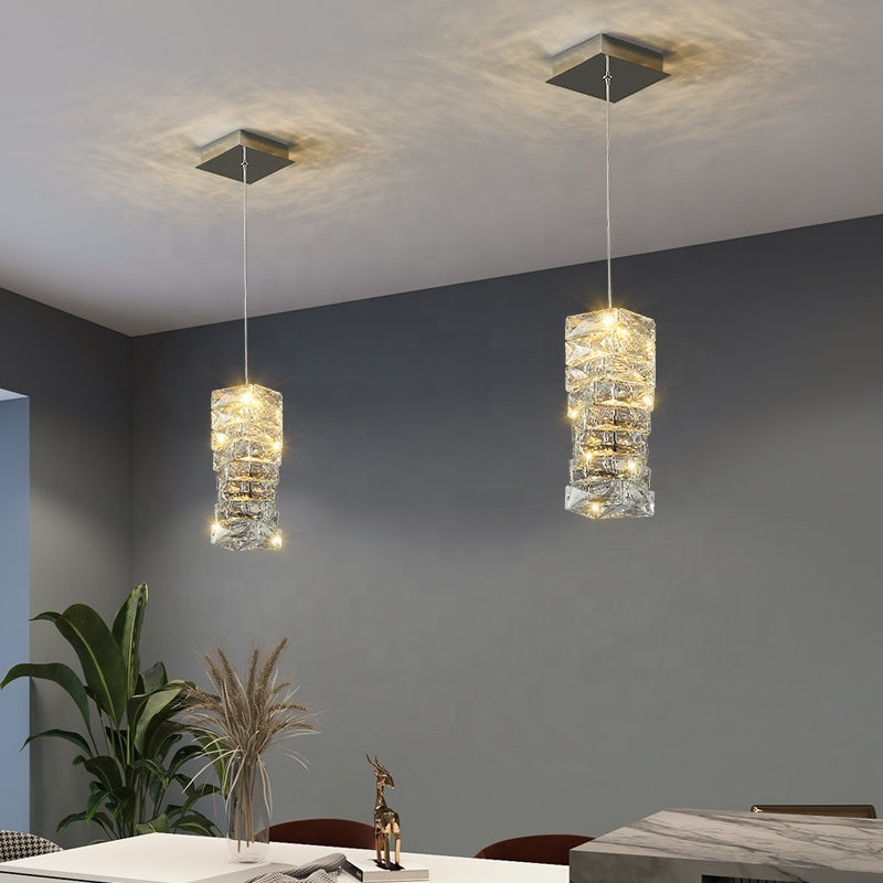 Ylk Estrella Modern Crystal Pendant Lamp