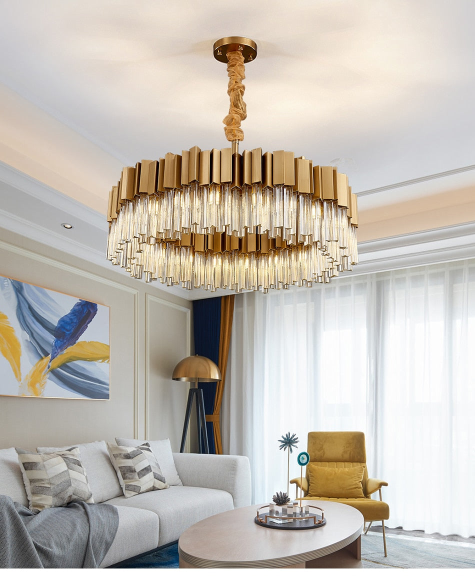 Ylk Zephyr Modern Crystal Chandelier