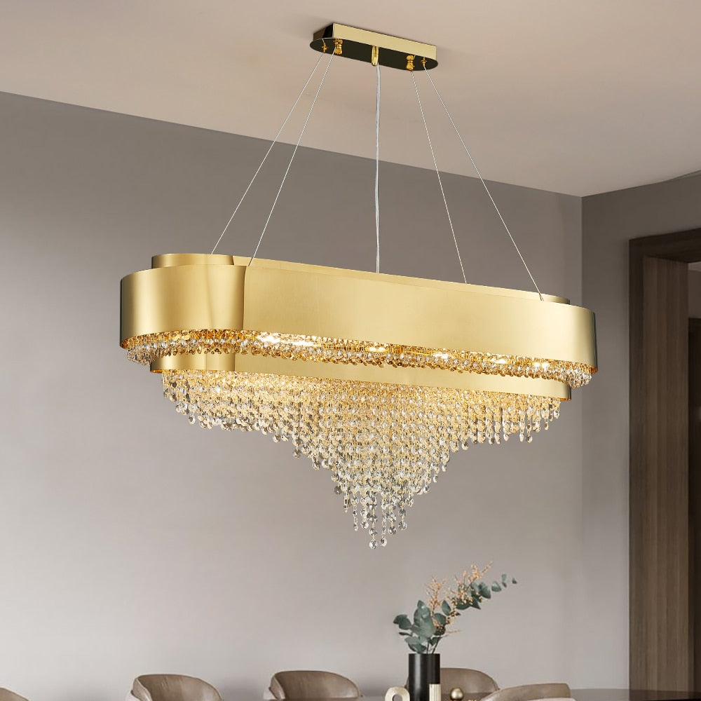 Ylk Darius Crystal Chandelier Light