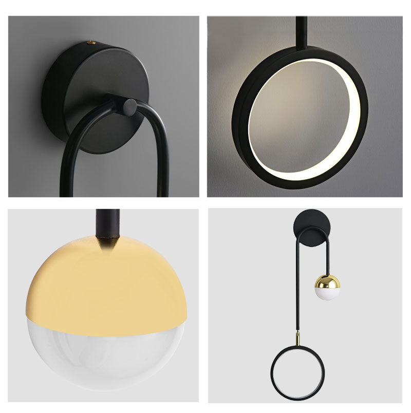 GRN Creative Nordic Modern Minimalist Bedroom Bedside Lamp