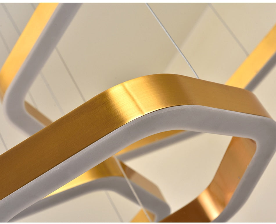 Ylk Polygon Design Luxe Chandelier