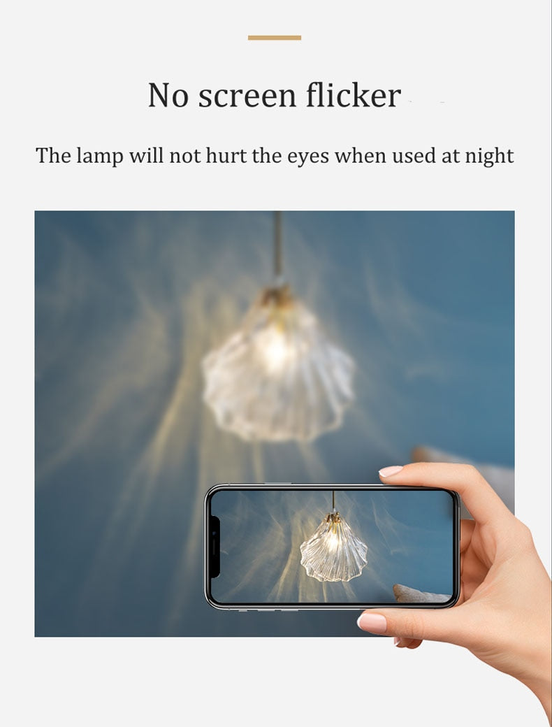 Lyf Shell Crystal LED Pendant Lights