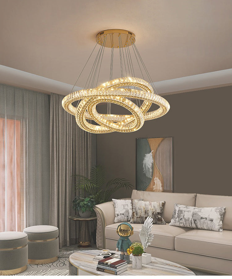 Ring Design LED Chandelier