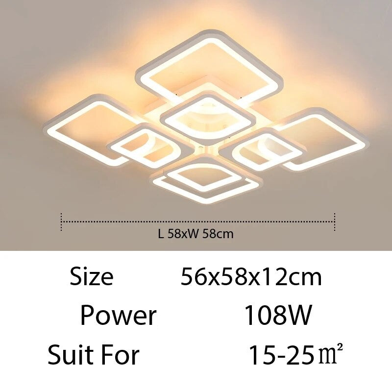 Qiyi Kaoli Modern LED Chandelier
