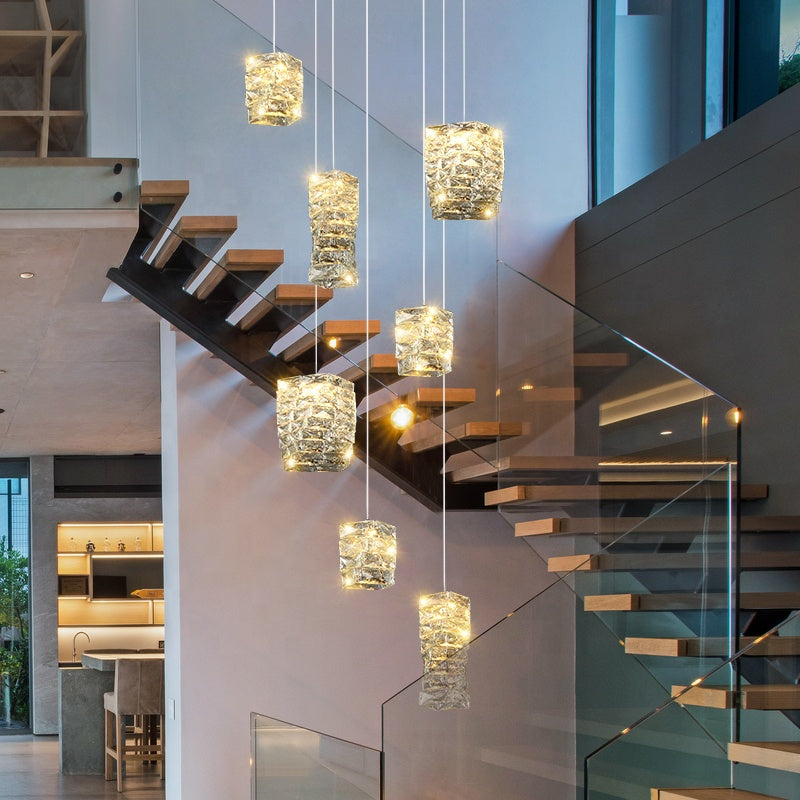 Ylk Estrella Modern Crystal Pendant Lamp