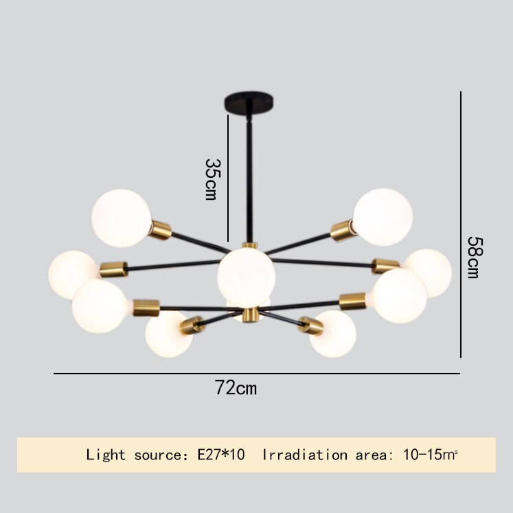 Oud Berenice Nordic Chandelier Elegance
