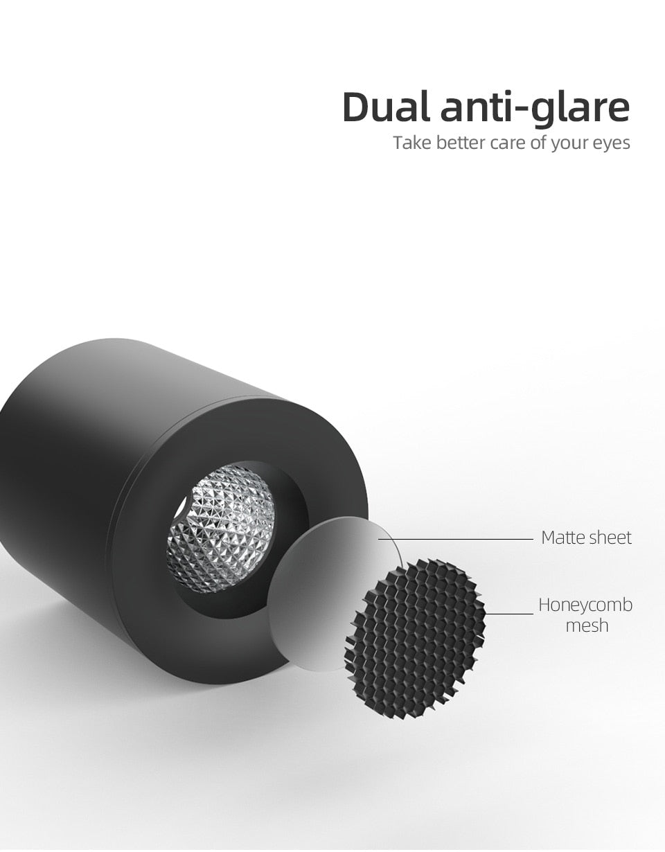 AiS LED Ceiling Light COB Super Anti-glare Spot Light Surface Mounted