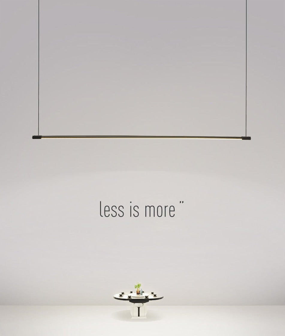 IIS Linear LED Pendant Light Morden Aluminum