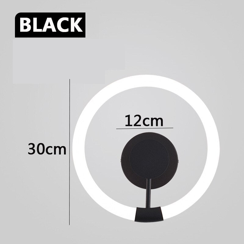 Won Carrick Circle LED Wall Light