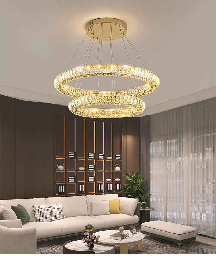 Ring Design LED Chandelier