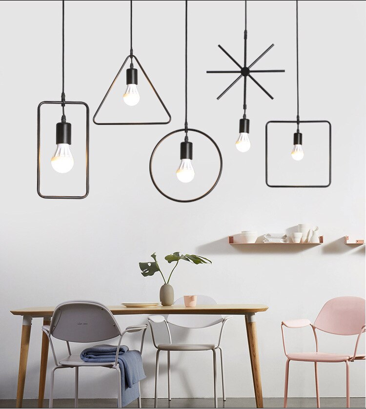 LYF Retro Pendant Lamps Loft Industrial Iron  E27 Base