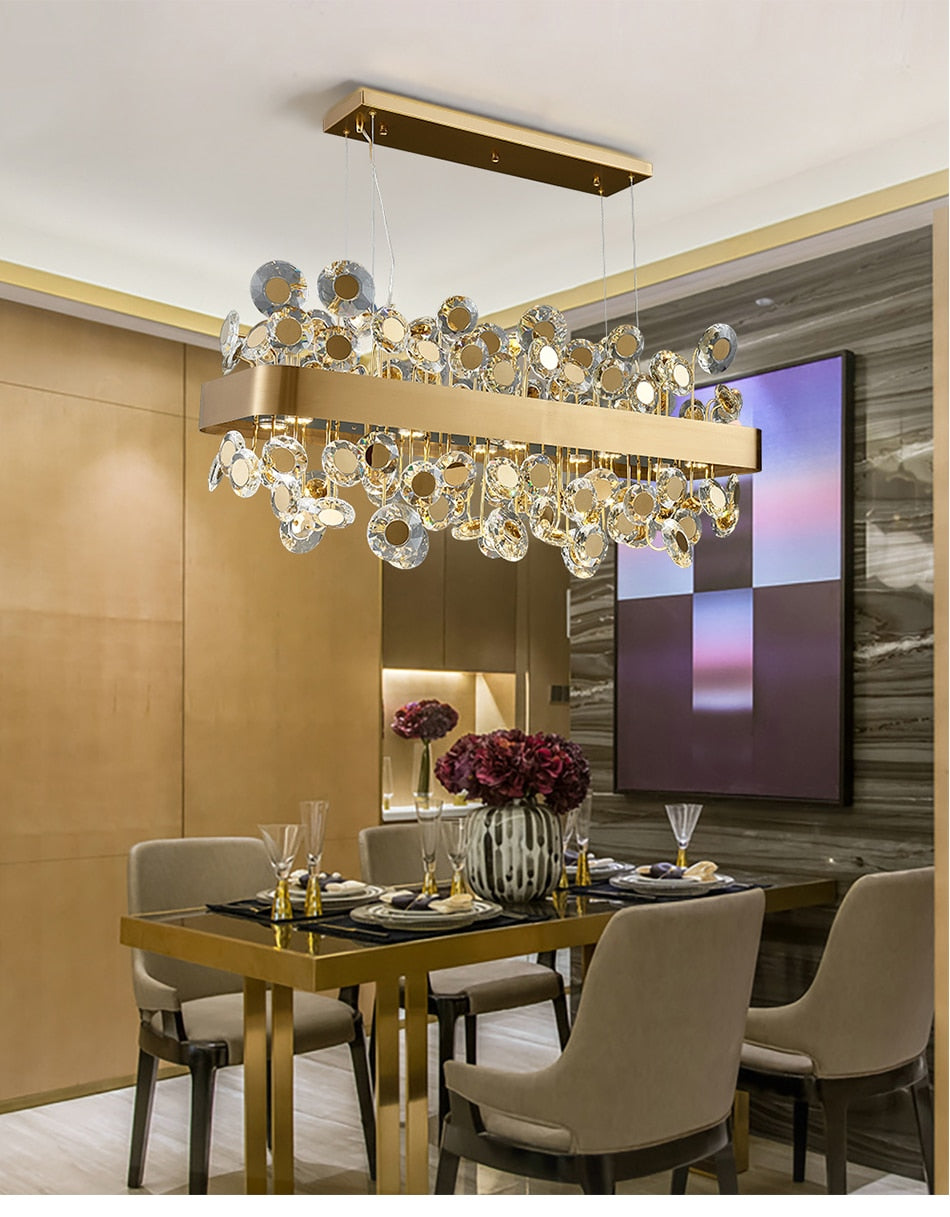 Ylk Zara Luxury Crystal Chandelier