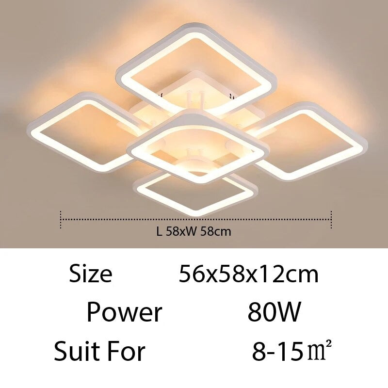 Qiyi Kaoli Modern LED Chandelier
