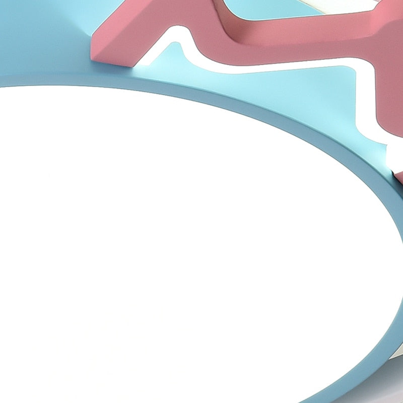 IIS Cartoon Nursery Crown Ceiling Lamps For Children