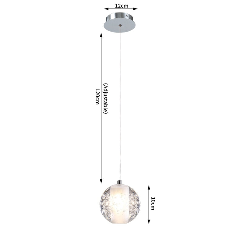 Ylk Crystal Elegance Pendant Lamp