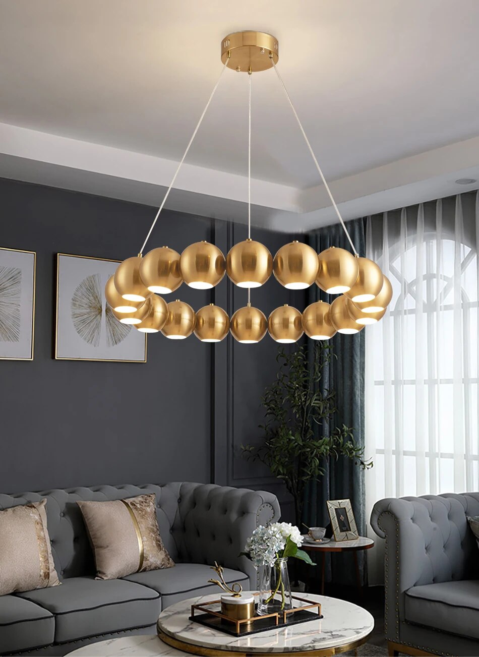 Ylk Joint-Balls Modern LED Chandelier