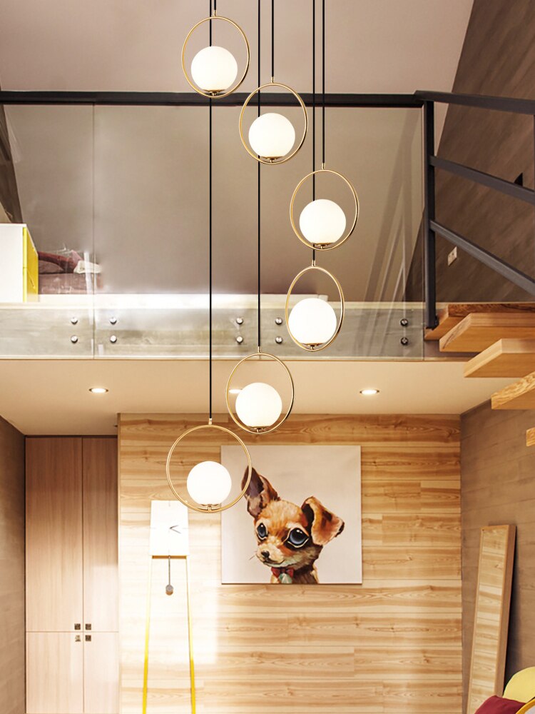 Oud Bernadette Nordic LED Pendant Light