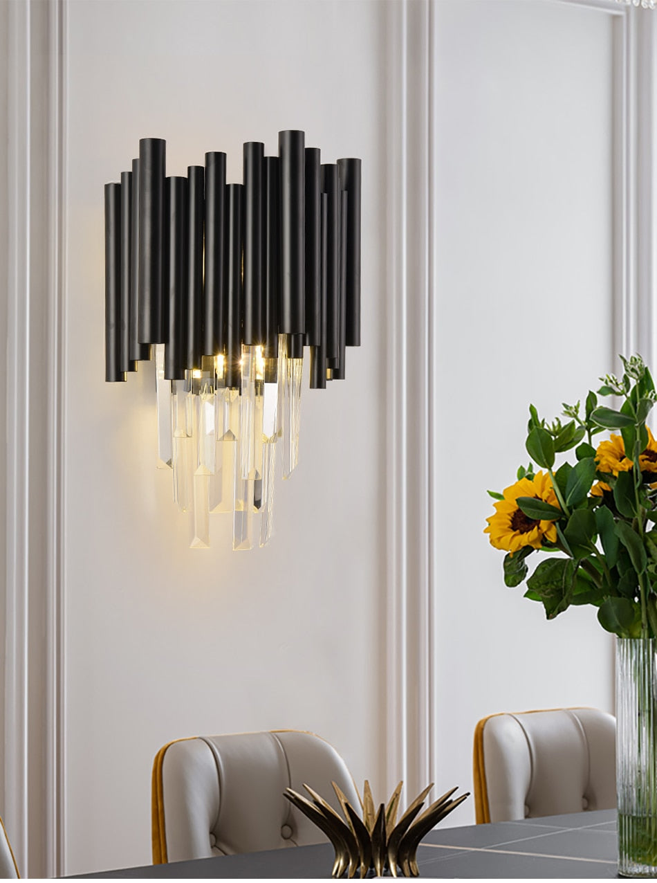 Ylk Modern Black Wall Lamp