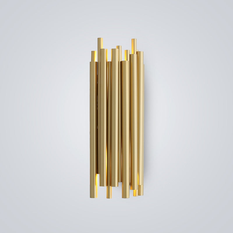 Ylk Melis Gold Wall Sconce
