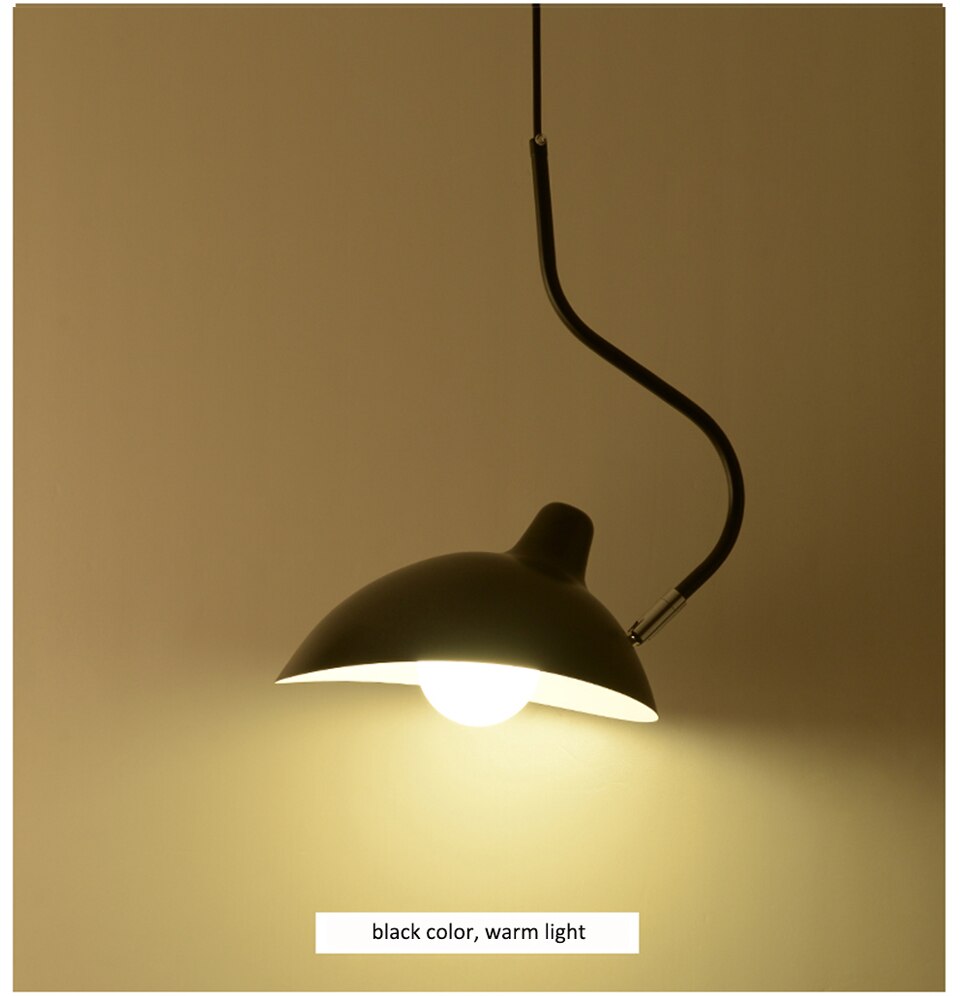 IIS Nordic Replica Designer Serge Pendant Lamp Rotating Iron Lampshade