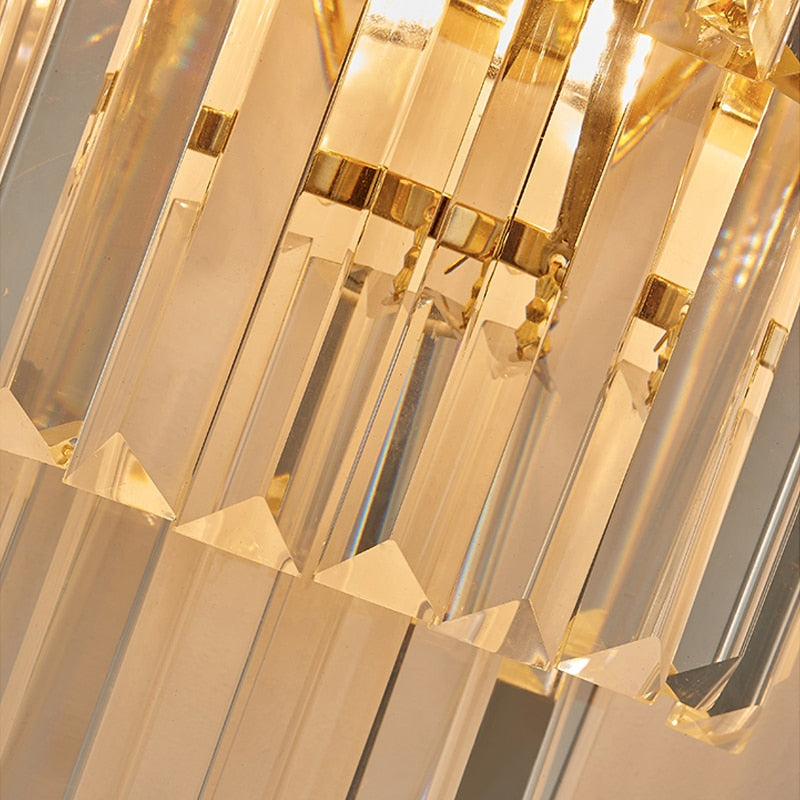 Ylk Baron Gold Wall Sconce Light