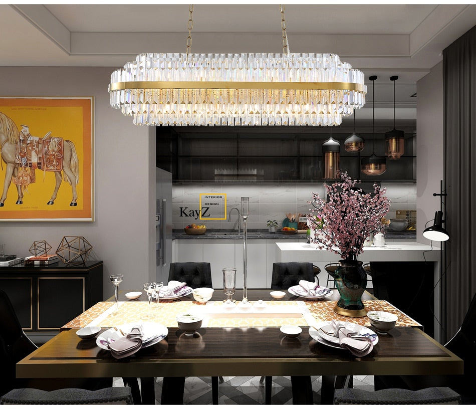 Ylk Arloo Modern Crystal Chandelier