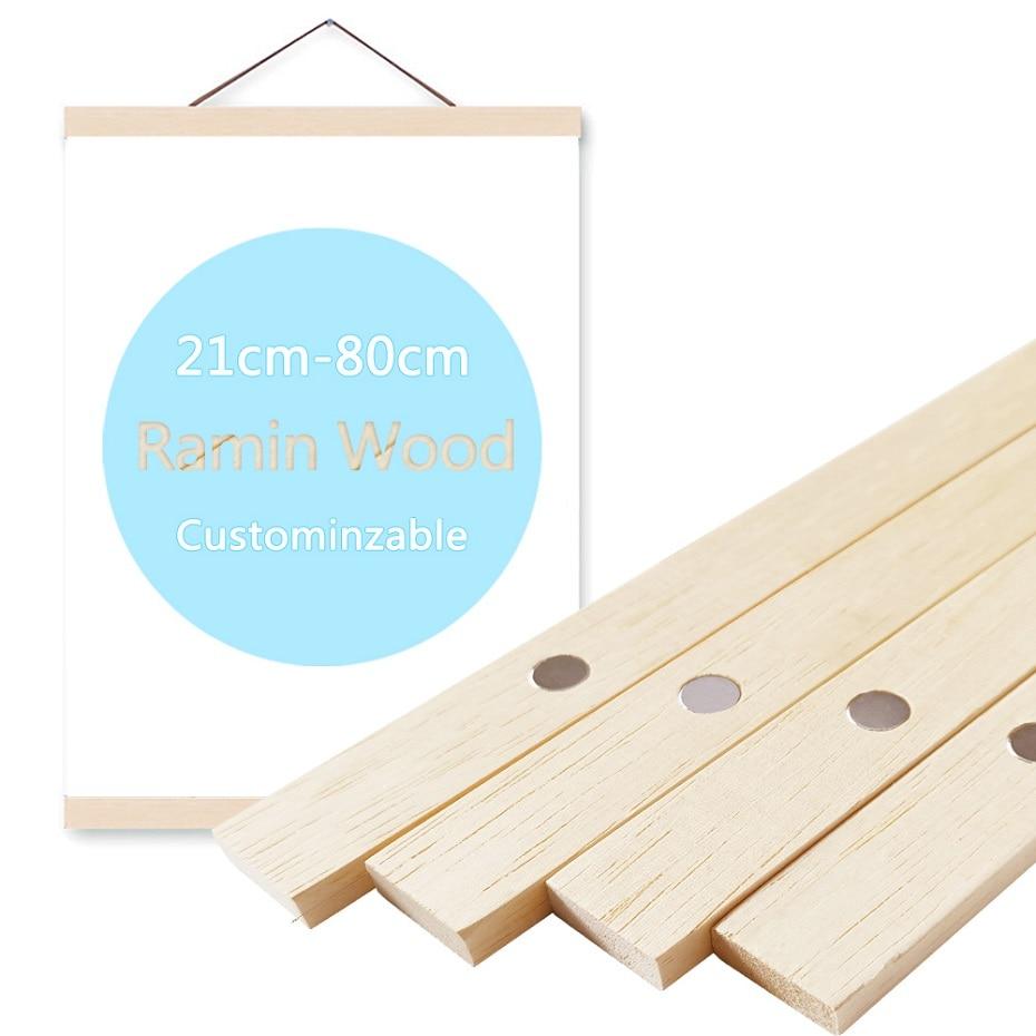 Magnetic Wooden frame mount for Canvas