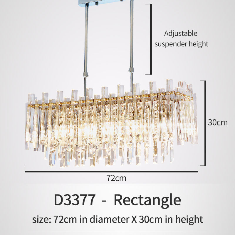 Ylk Zuri Modern Crystal Chandelier