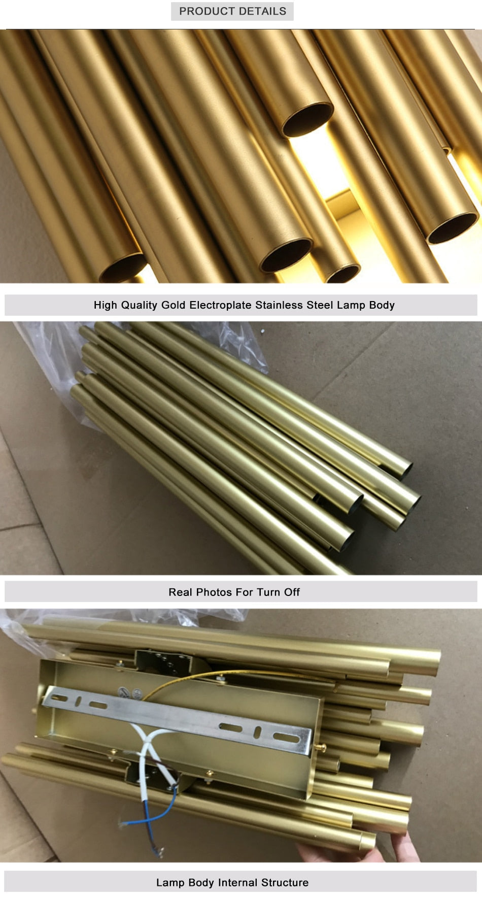 Ylk Melis Gold Wall Sconce