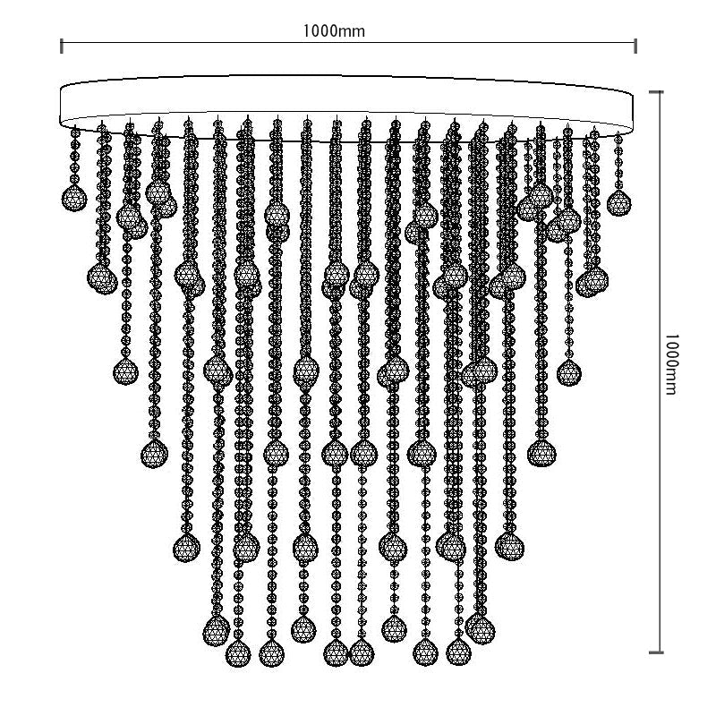 Ylk The Dropdown Chandelier Light
