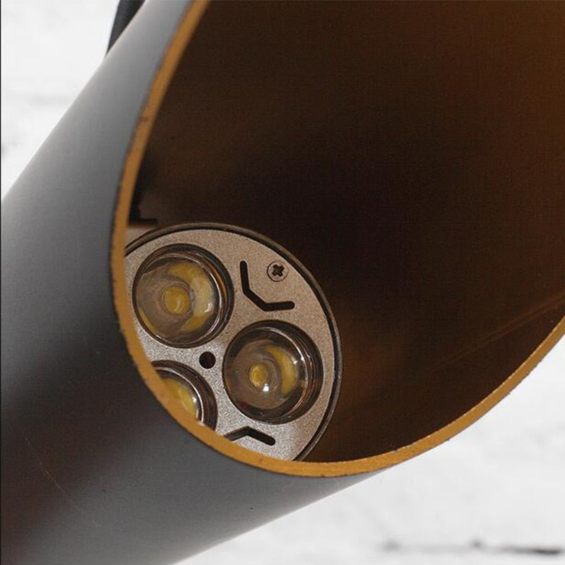 IIS Postmodern Oblique cut Aluminum Tube Pendant droplight