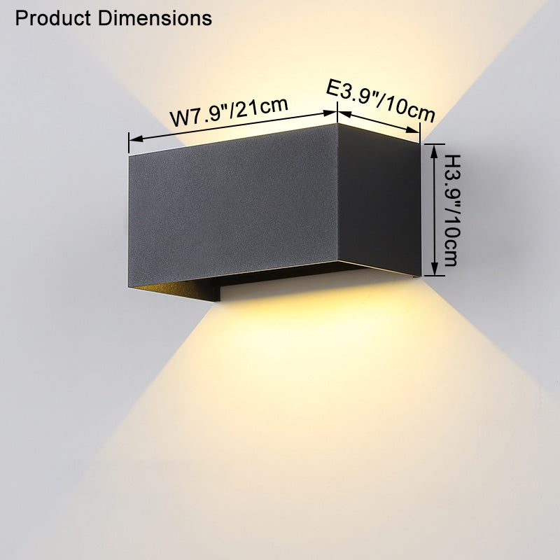 WOMO Outdoor Up Down Wall Light-WM9061