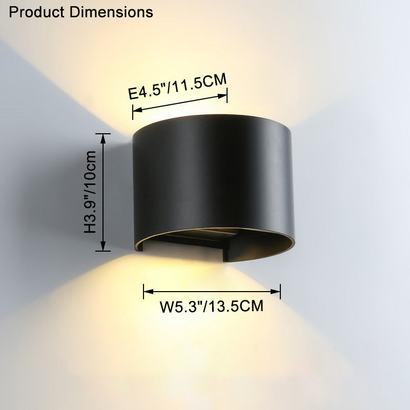 WOMO Outdoor Up Down Wall Light-WM9062