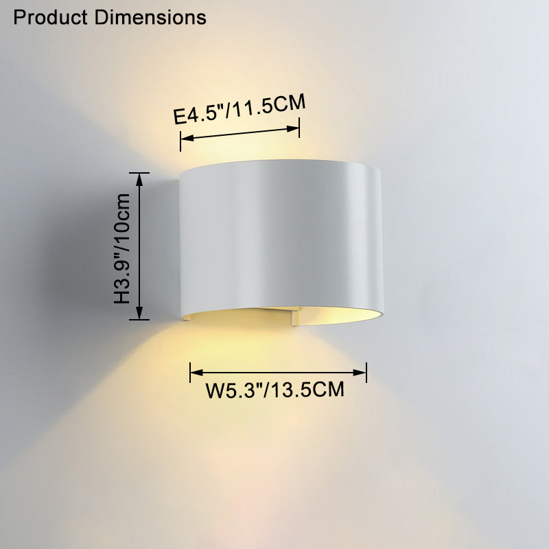 WOMO Outdoor Up Down Wall Light-WM9062