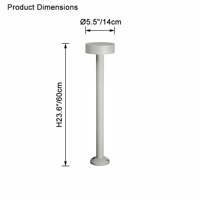 WOMO Round Bollard Light-WM9136