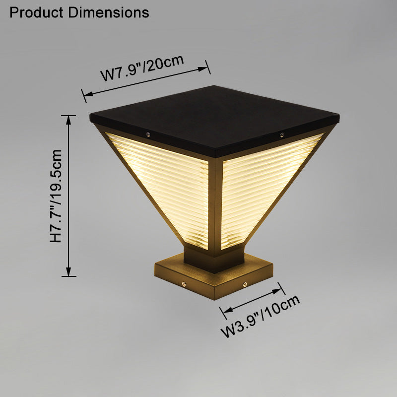 WOMO Solar Pillar Light-WM9142