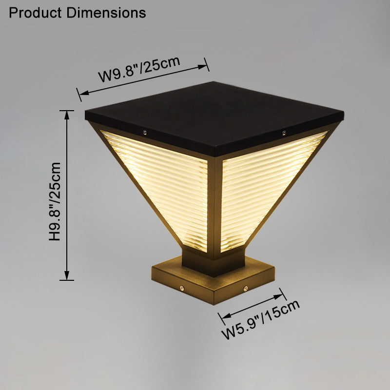 WOMO Solar Pillar Light-WM9142