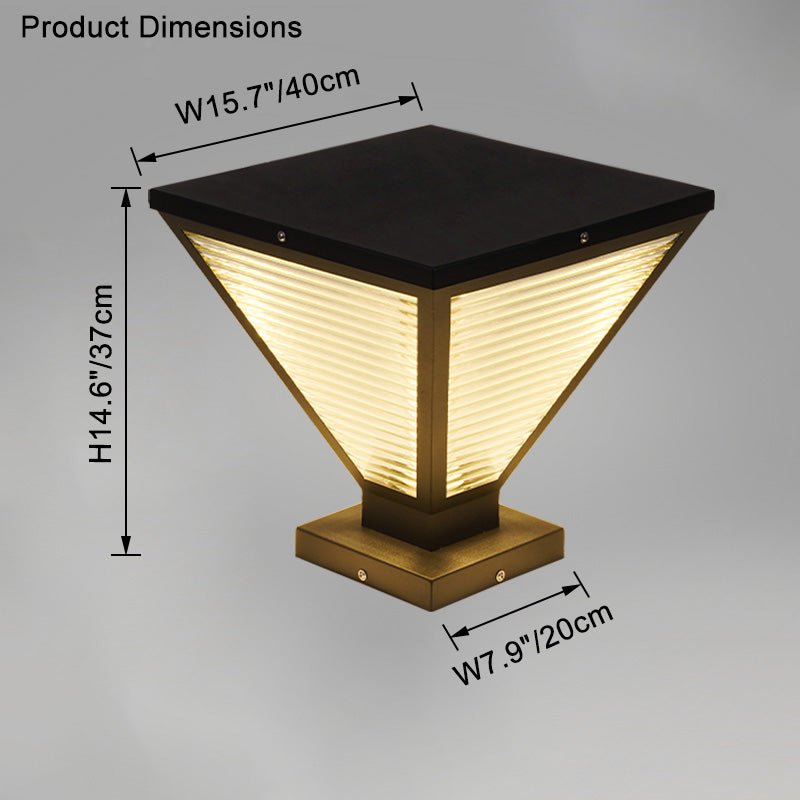 WOMO Solar Pillar Light-WM9142