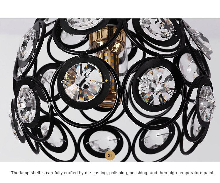 LYF Cymbeline Modern Crystal minimalist LED Ceiling/Pendant lamp