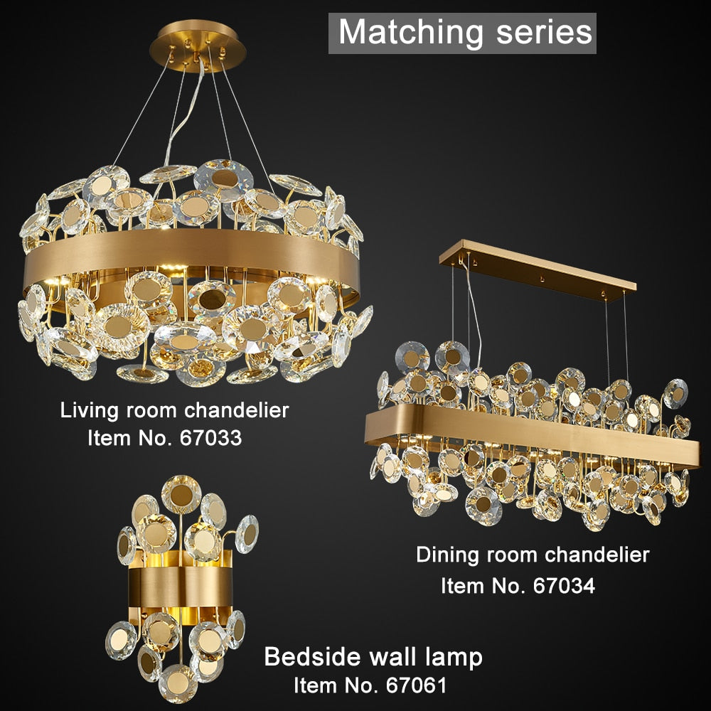 Ylk Zara Luxury Crystal Chandelier