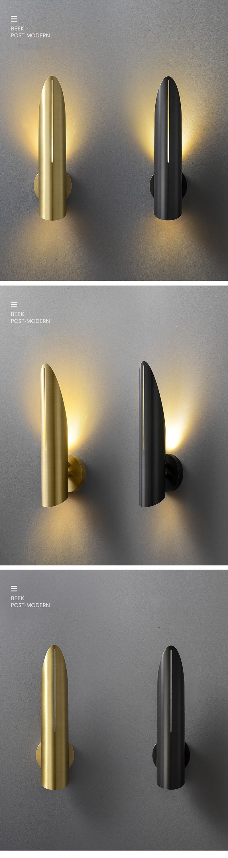 Won Catalina Nordic Copper Sconces