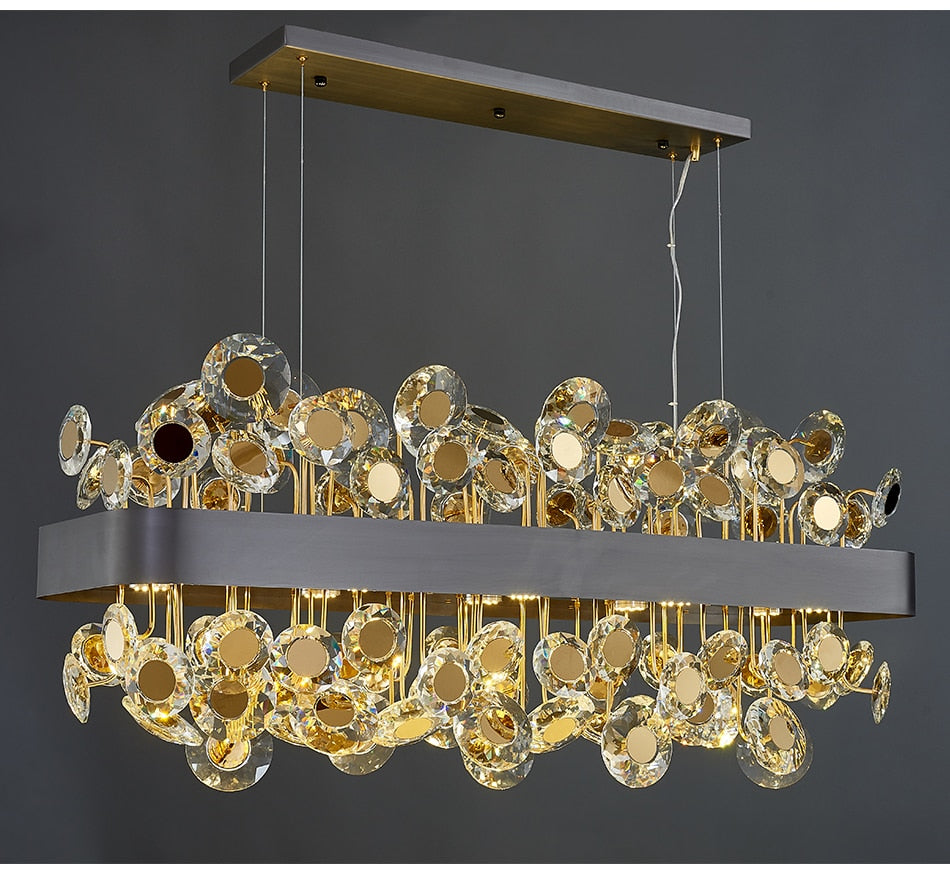Ylk Zara Luxury Crystal Chandelier