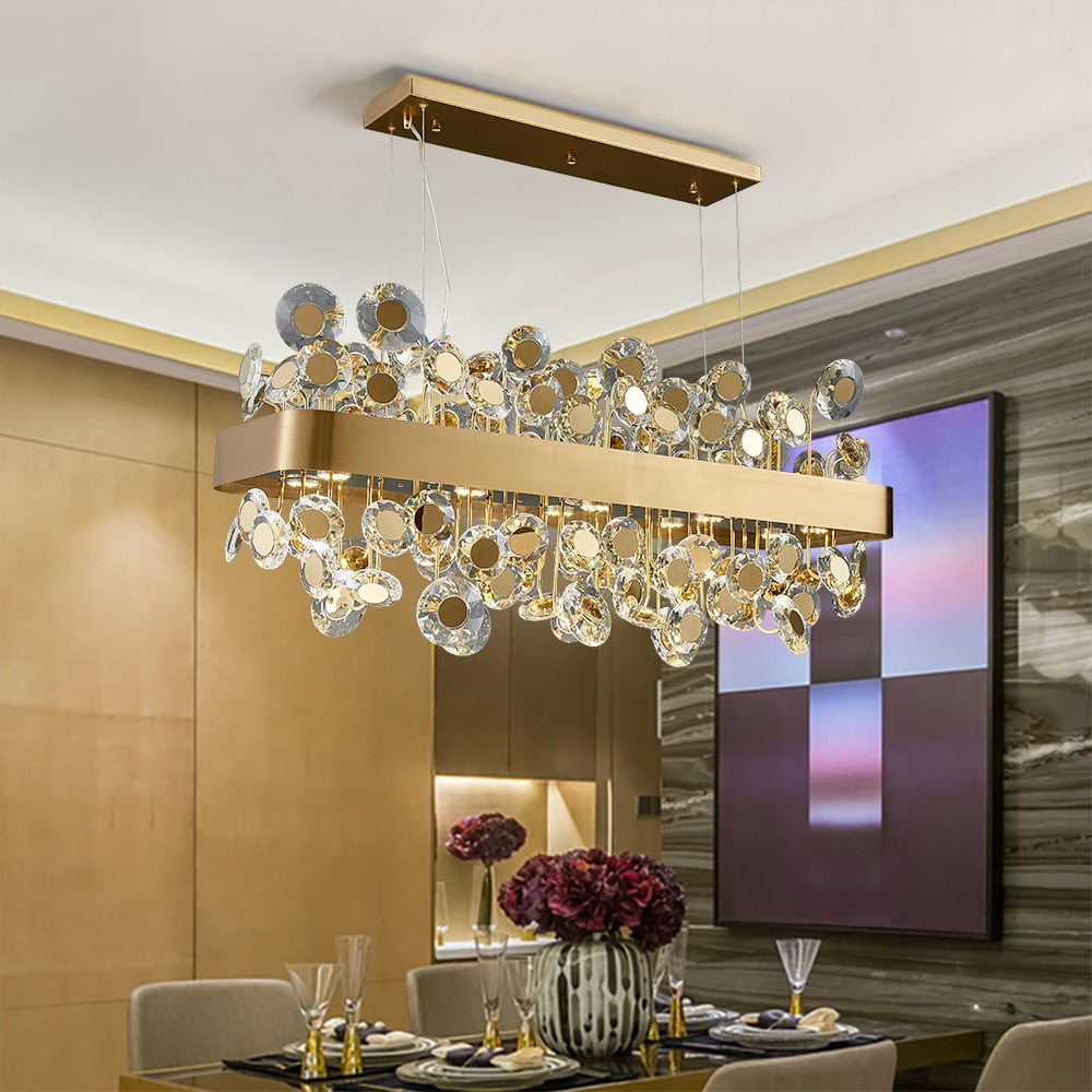 Ylk Zara Luxury Crystal Chandelier