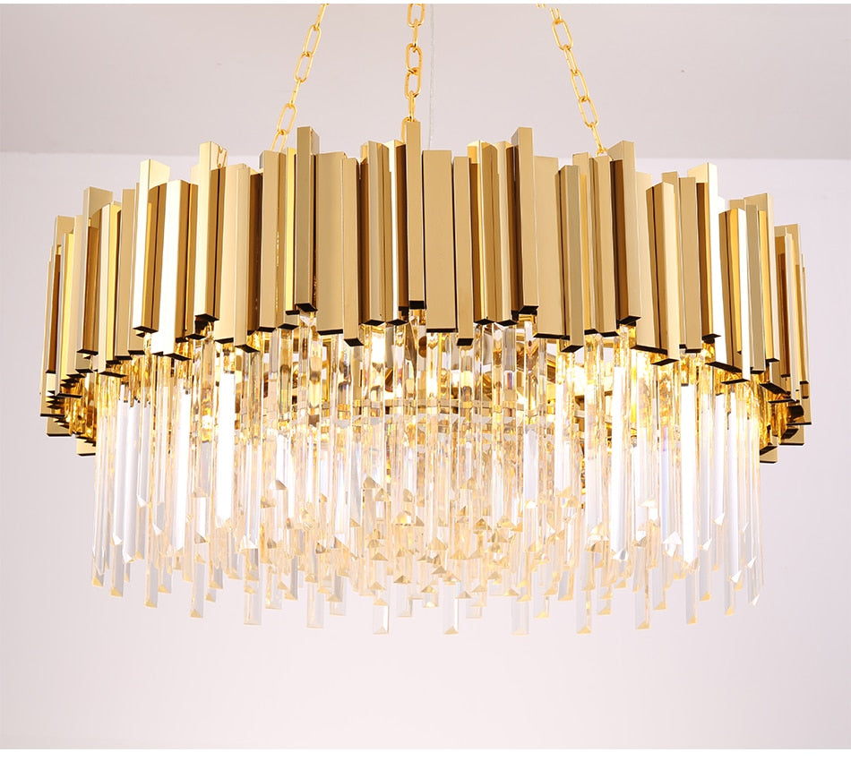 Ylk Sol Modern Crystal Chandelier