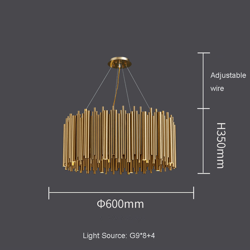 Ylk Aiden Luxury Gold Chandelier