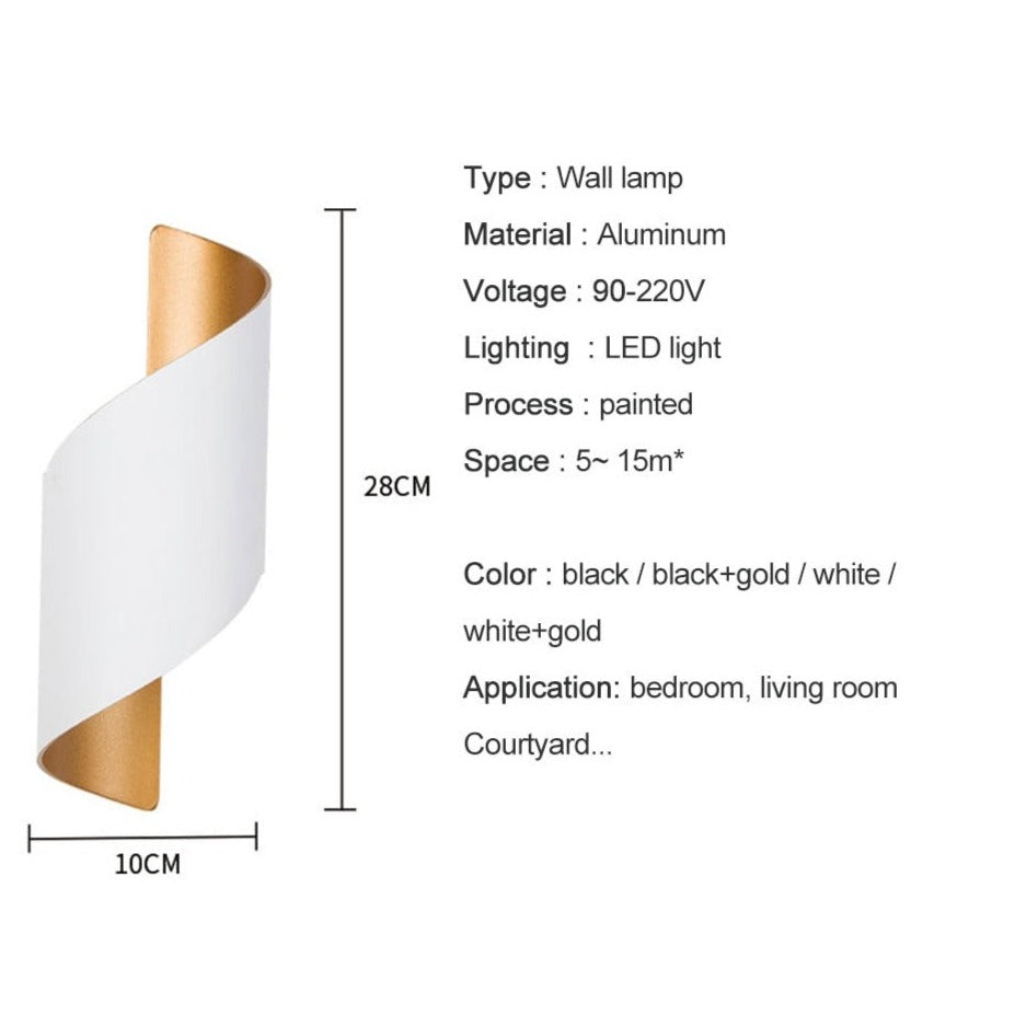 IIS Outdoor Aluminum IP65 Waterproof Wall Lamps
