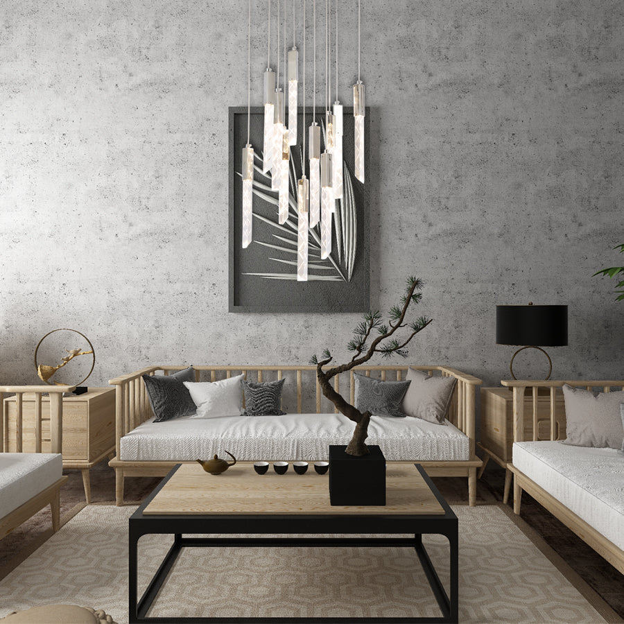 Ylk Averill Gold Chandelier Lamp